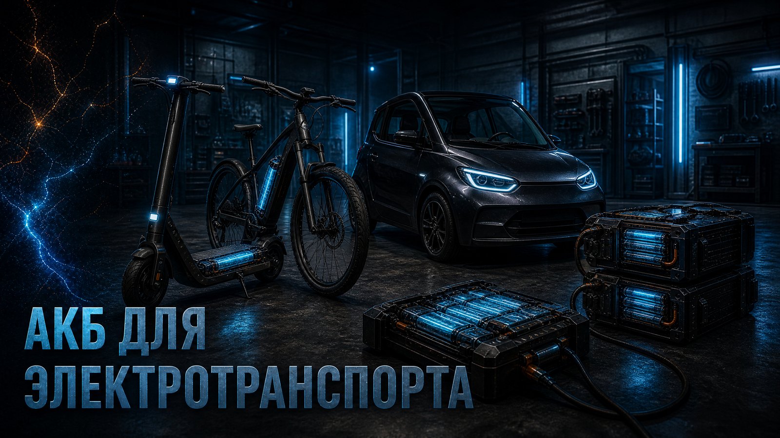 АКБ для электротранспорта