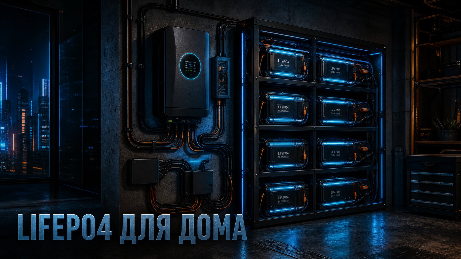 LiFePO4 для дома
