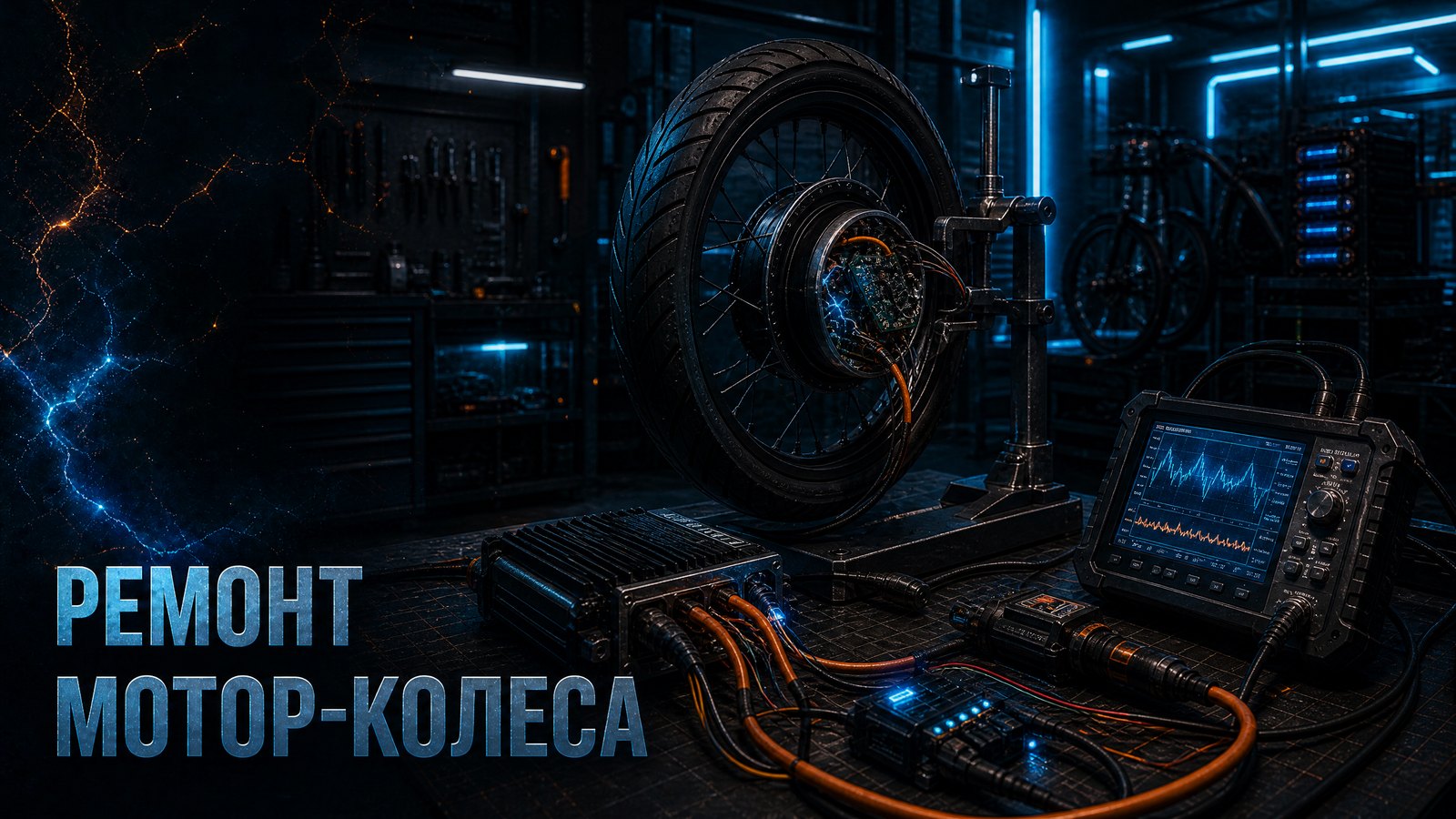 Ремонт мотор-колеса
