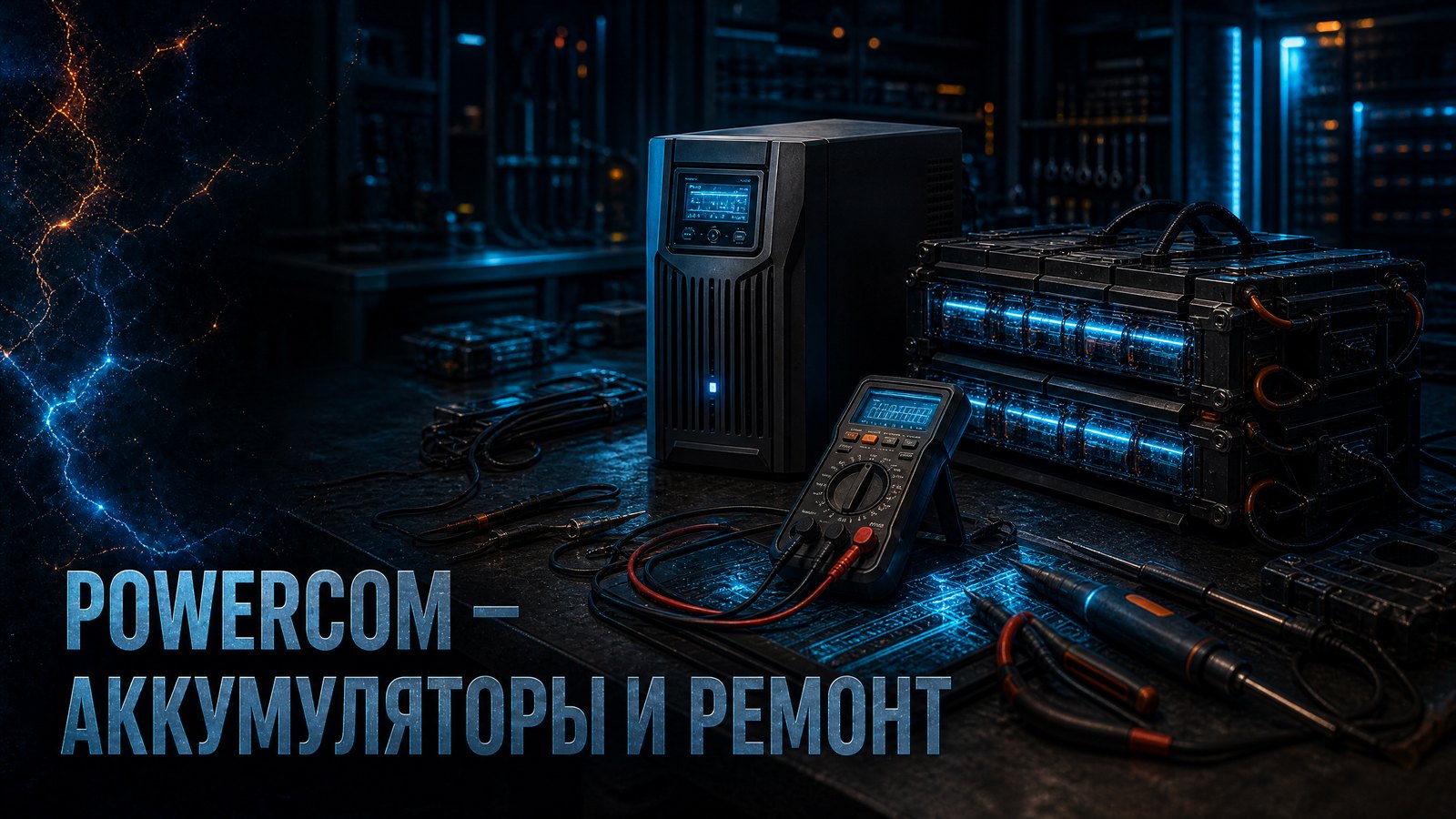 Powercom — аккумуляторы и ремонт