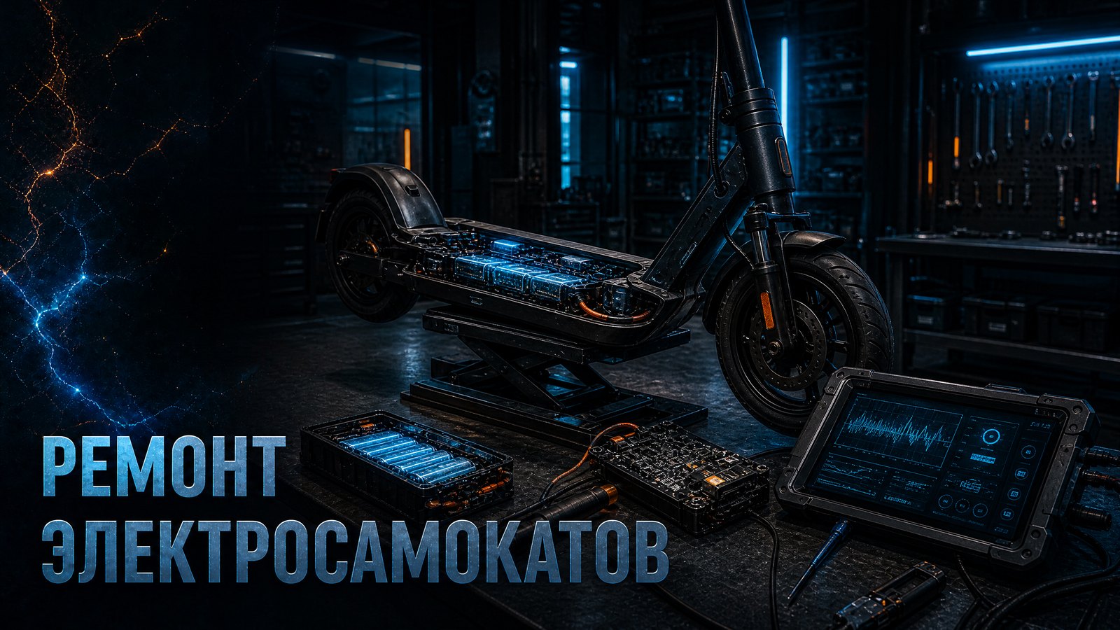 Ремонт электросамокатов