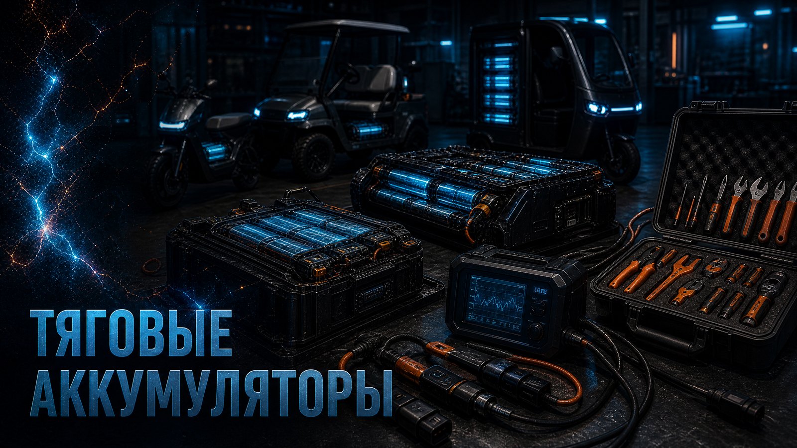 Тяговые аккумуляторы