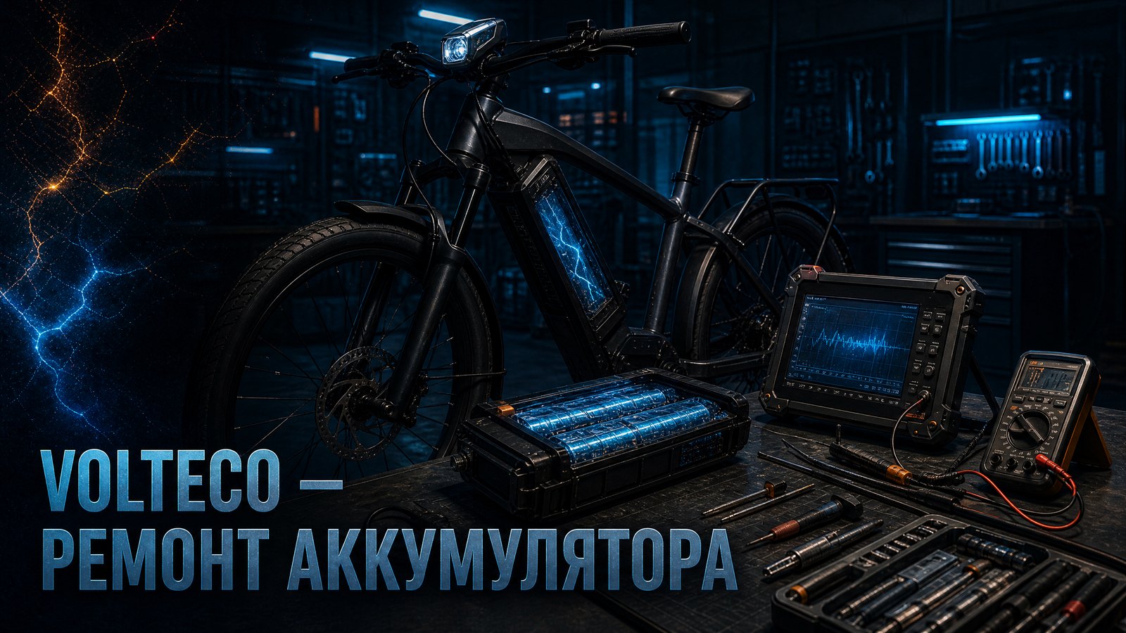 Volteco — ремонт аккумулятора