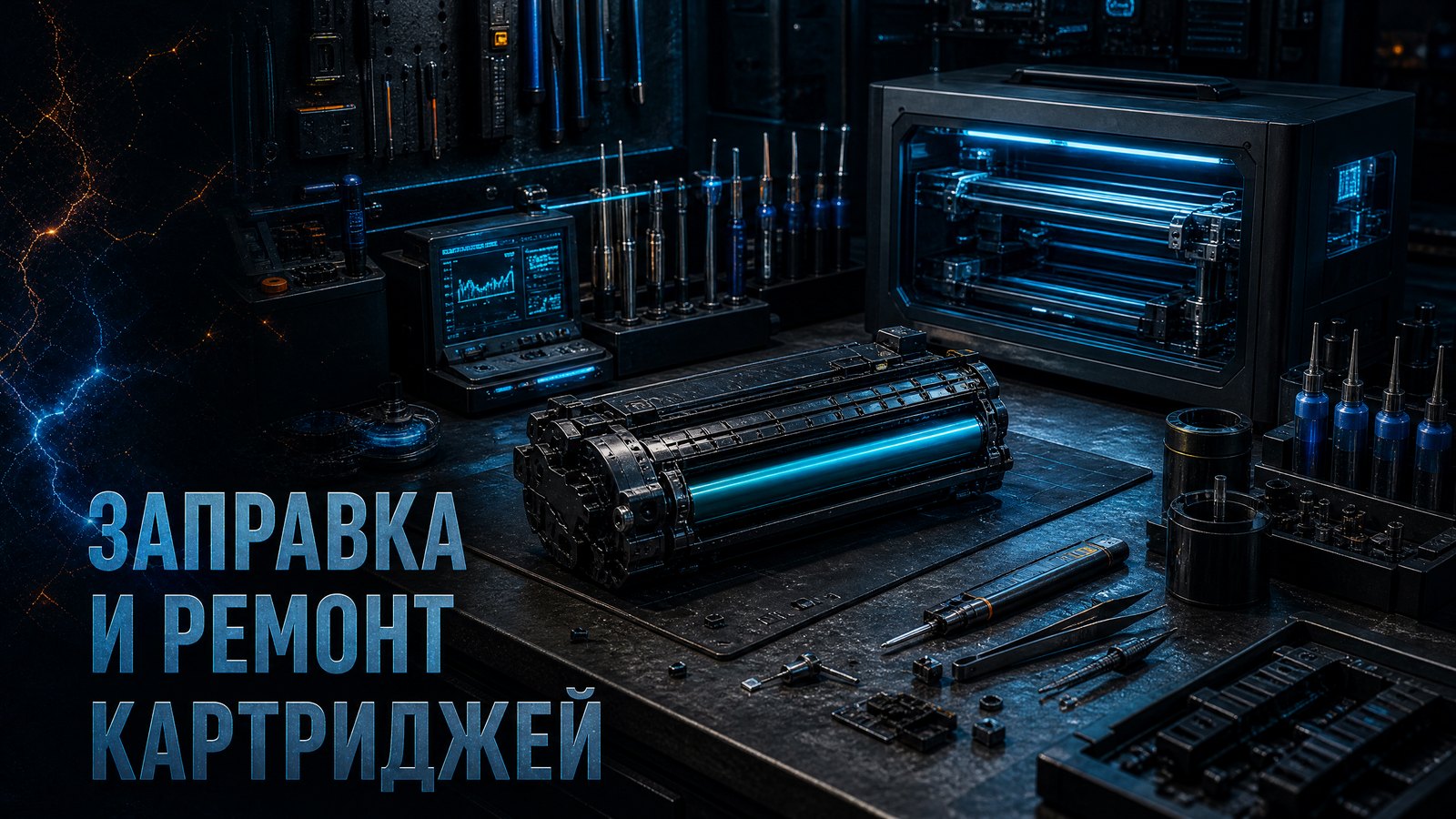 Заправка и ремонт картриджей