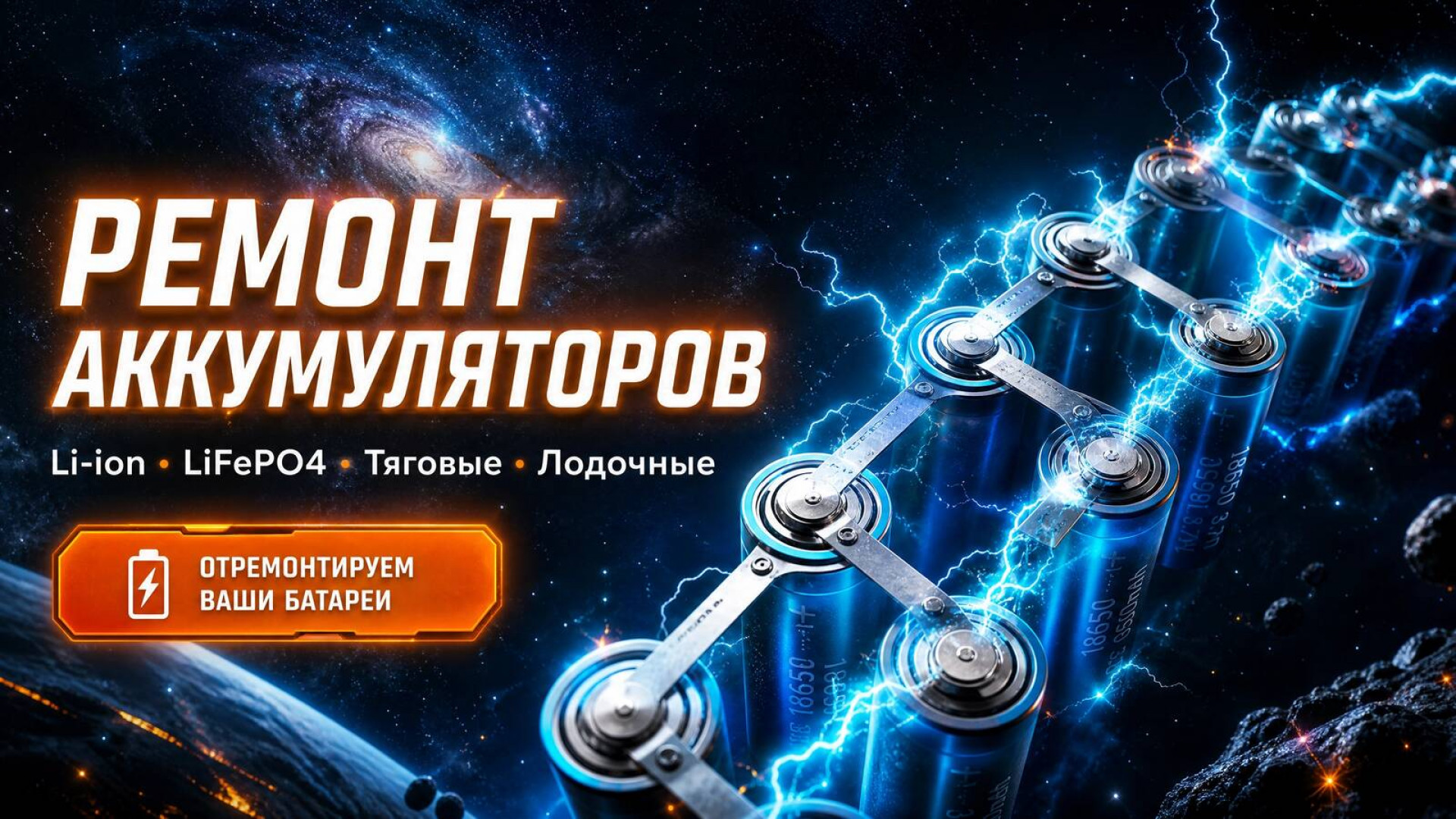 Ремонт аккумуляторов
