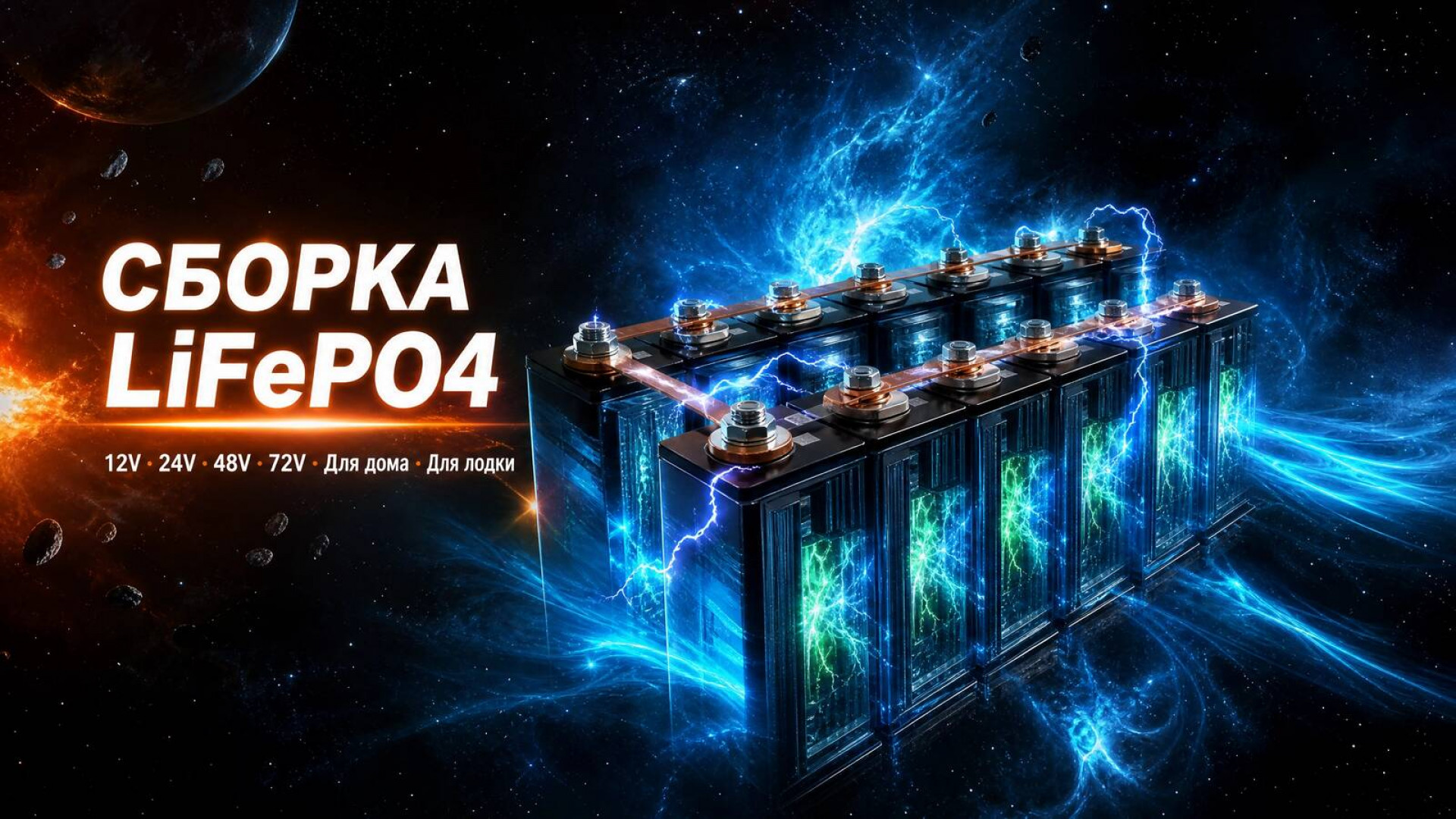 Сборка LiFePO4