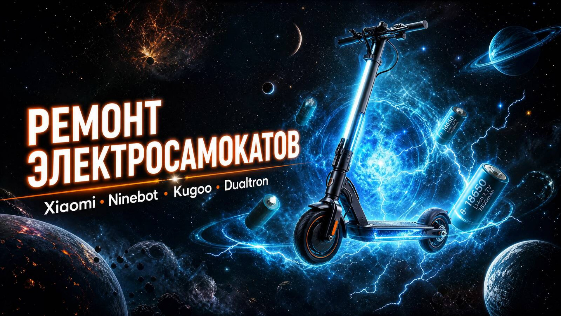 Ремонт электросамокатов
