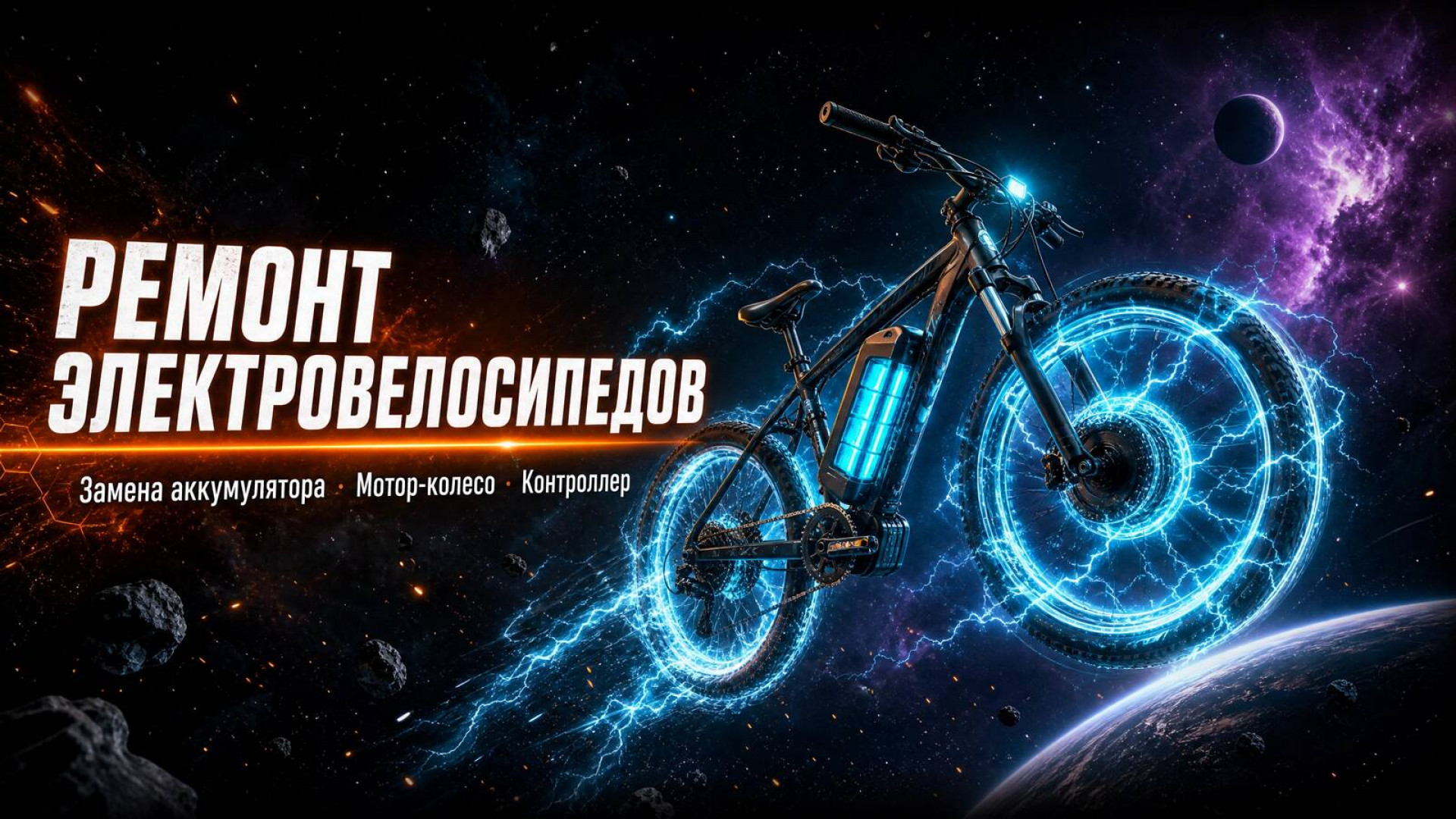 Ремонт электровелосипедов